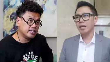 Kolase Anggota DPR RI Uya Kuya dan Eko Patrio