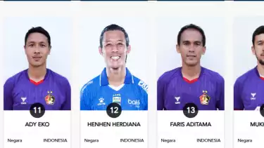 Henhen Herdiana Tercantum di Persik Kediri