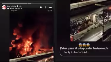 BWF Soroti kerusuhan di Indonesia