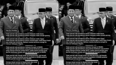 Zulhas kirim pesan Dear President dan menyinggung soal kepemimpinan Prabowo yang digoyang.