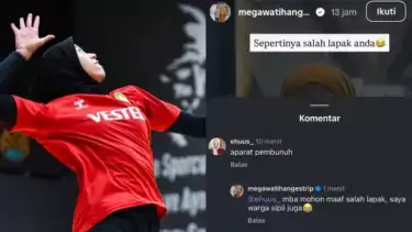 Megawati Hangestri dapat komentar soal insiden berdarah aksi demo di tengah berkarier bersama Manisa BBSK