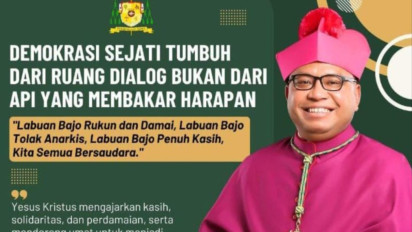 Uskup Agung Kupang Ajak Warga Jaga Keharmonisan dengan Pemerintah, TNI dan Polri