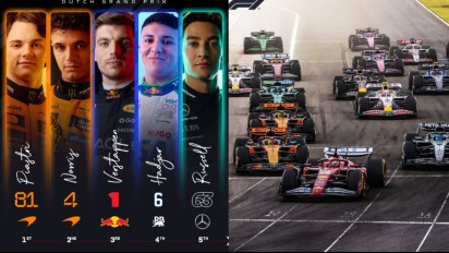 Link Streaming F1 GP Belanda 31 Agustus 2025: Max Verstappen Siap Balas Dendam di Kandang
