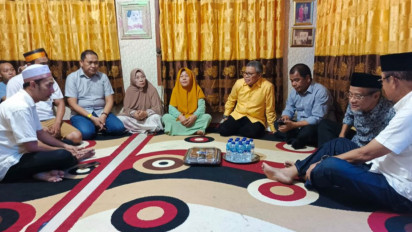 DPD Golkar Melayat ke Keluarga Korban Demontrasi Abay