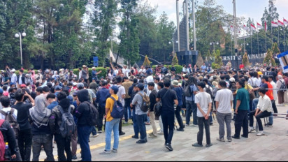 Seruan Aksi Damai Aliansi Jogja Memanggil di Boulevard UGM, Ini Tuntutan Massa