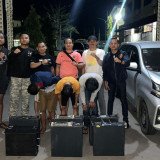 Kurang dari 24 Jam, Polisi Ringkus Tiga Pencuri Baterai Tower di Bengkalis Riau