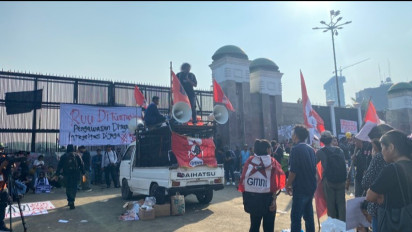 BEM Nusantara hingga HMI Demo ke Gedung DPR, Ini Tujuh Tuntutan yang Disampaikan