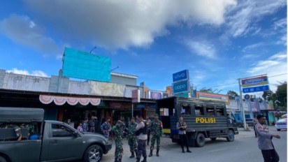 Cegah Demonstrasi Anarkis, TNI-Polri Lakukan Patroli Skala Besar