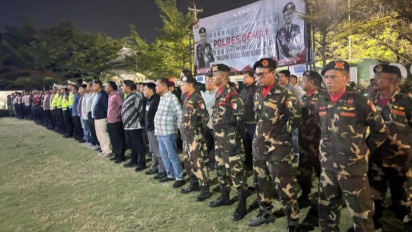 Polres Demak Gelar Patroli Gabungan dan Rakor Antisipasi Aksi Anarkis