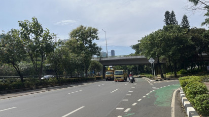 BEM SI Kerakyatan Batal Aksi, Kondisi Depan Gedung DPR RI Masih Ada Penjagaan dan Arus Lalin Normal