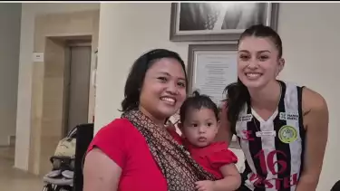 WNI saat bertemu dengan bestie baru Megawati Hangestri.