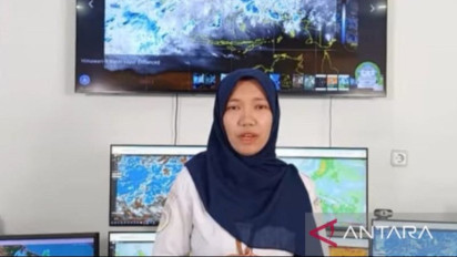 Sumut Berpotensi Diguyur Hujan Lebat Disertai Petir pada Rabu Besok