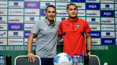 Gerald Vanenburg dan Mikael Tata di Kualifikasi Piala Asia U-23 2026