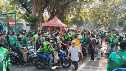 Ojol Gelar Aksi di Monas Hari Ini, Pengemudi Wanita Ngaku Was-was Ambil Orderan