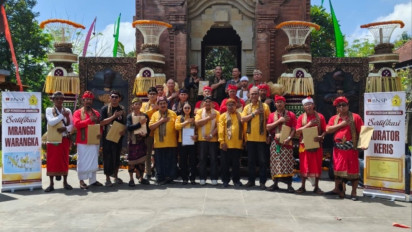 BNSP dan LSP Perkerisan Indonesia Kukuhkan Kurator Keris Profesional