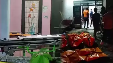 Penemuan jasad keluarga Haji Sahroni Indramayu di satu lubang yang sama.