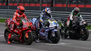 Marc Marquez, Alex Marquez dan Johann Zarco
