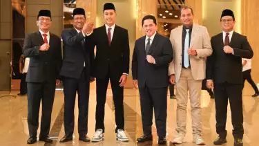 Miliano Jonathans Saat Jalani Sumpah WNI