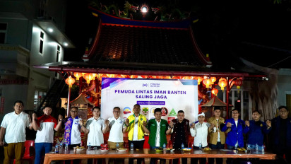 Pemuda Lintas Iman Banten Gelar Doa Bersama untuk Keselamatan Bangsa