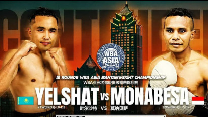 Hasil Tinju Dunia: Tibo Monabesa Dihantam Sampai TKO, Yelshat Nihkhemttola Pertahankan Sabuk Gelar Juara WBA Asia