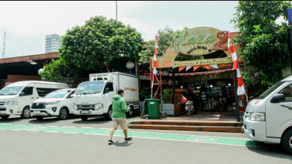 Berita Foto: Pedagang Angkat Kaki, District Blok M Sepi Aktivitas