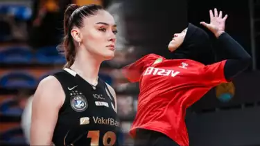 Kolase foto Zehra Gunes dan Megawati Hangestri