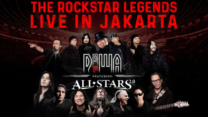 Konser DEWA 19 ALL STARS 2.0 Hadirkan Bintang Tamu Gitaris Dunia Steve Vai