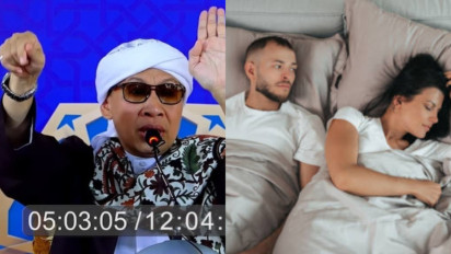 Duh, Istri Tidur Membelakangi Suami Bisa Jadi Tanda-tanda Selingkuh? Buya Yahya Sebut Kalau itu Sengaja Dilakukan Tiap Hari Maka artinya....