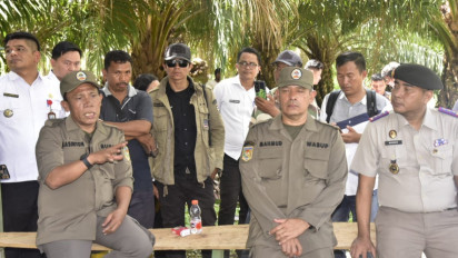 Bupati Tapteng Masinton Pasaribu Ambil Alih Lahan