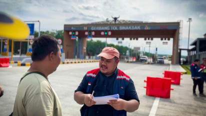 Pengelola Tol Kuala Tanjung-Tebing Tinggi-Parapat Hamawas Lakukan Survei di Hari Pelanggan Nasional, Pengendara: Sangat Membantu