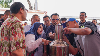 Direksi Pertamina Patra Niaga Tinjau Langsung Layanan SPBU MT Haryono, Apresiasi di Hari Pelanggan Nasional