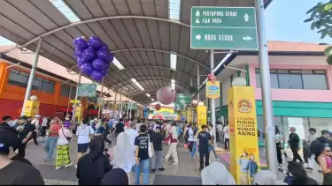 Pestapora 2025 di hari pertama