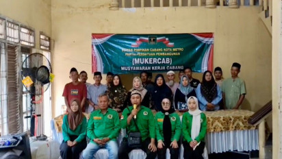 Mardiono Banjir Dukungan Jadi Ketum PPP dari DPC Kota Metro