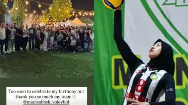 \Manisa BBSK Sampai Rayakan Ulang Tahun Megawati Hangestri