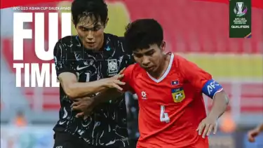 Korea Selatan menang telak 7-0 atas Laos pada laga lanjutan Grup J Kualifikasi Piala Asia U-23 2026.