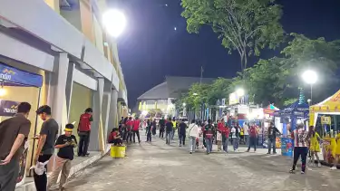 Situasi Terkini Stadion Gelora Delta di Laga Timnas Indonesia U-23 Vs Makau: Polisi Bertebaran, Kondisi Lalu Lintas hingga Suporter Sedikit