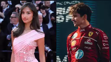 Sosok Alexandra Saint Mleux, pacar pembalap F1 Charles Leclerc