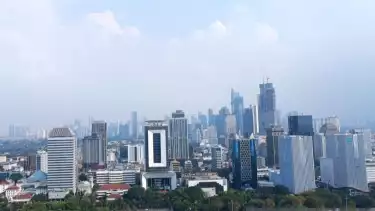 Ilustrasi cuaca berawan.