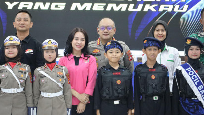 Peringati HUT Lalu Lintas Bhayangkara ke-70, Ditlantas Polda Banten Gelar Lomba Pocil