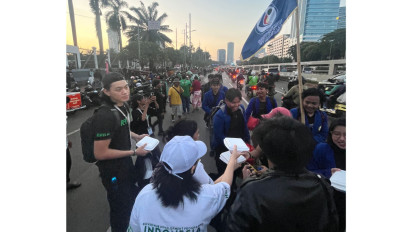 Beri Dukungan Kemanusiaan di Gedung DPR RI, RHDP Indonesia Terjunkan Food Truck Hingga Bantuan Medis