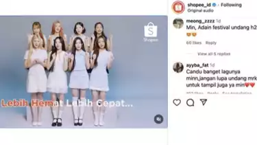 Raffi Ahmad Hingga Aurel Hermansyah Ikut Membagikan Keseruan Iklan Shopee 9.9 Super Shopping Day Bersama Hearts2Hearts