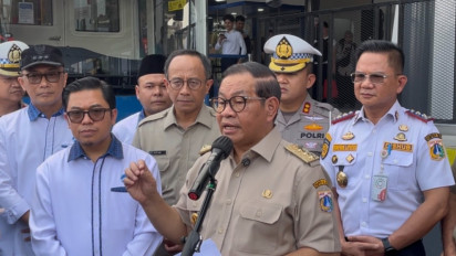 Pramono Tegas Soal Tanggul Beton Cilincing: DKI Tak Pernah Keluarkan Izin!