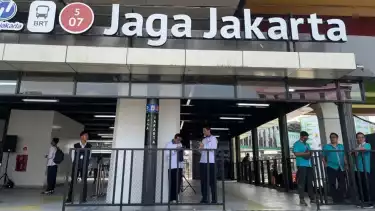 JPO Halte Transjakarta Jaga Jakarta-Toyota Rangga Diperbaiki, Penumpang Disiapkan Pelican Cross Hingga Shuttle Khusus