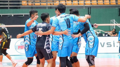 Hasil Livoli Divisi Utama 2025: Diwarnai Drama, Tirta Bhagasasi Kalahkan DPUPR Alib Grobogan Lewat Empat Set