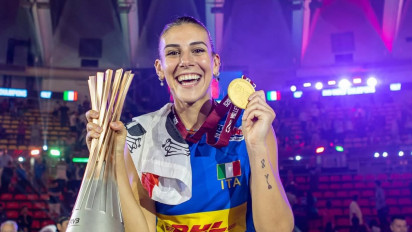 5 Potret Alessia Orro, Atlet Voli Cantik Italia yang Jadi MVP di FIVB Women's Volleyball World Championship 2025