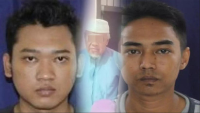 Tampang Dua Pelaku Pembunuhan Haji Sahroni dan Keluarga, Motifnya Apa sampai Keji Begitu?