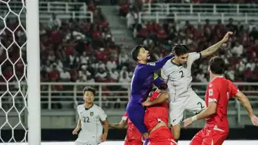 Benturan Timnas Indonesia Vs Lebanon