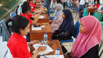 Sebanyak 1.000 Anak di Kupang Nikmati Pengobatan Gratis dan Terima Bantuan Makanan Bergizi
