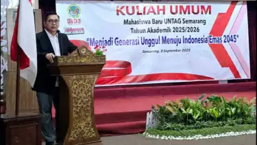 Sekretaris Jenderal Asosiasi Televisi Swasta Indonesia (ATVSI) Gilang Iskandar.