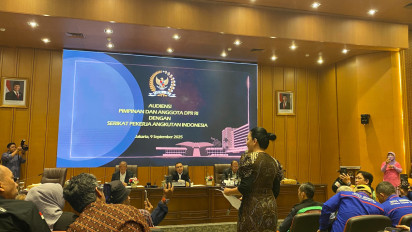 Serikat Pekerja Ojol Bertemu Pimpinan DPR, Desak Prabowo Keluarkan Perpres Perlindungan Ojek Online